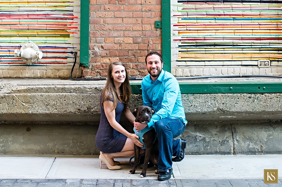Detroit Z Lot Engagement